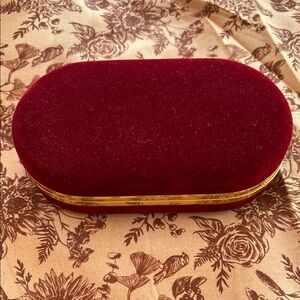 Luxurious Red and Gold Jewlery box
